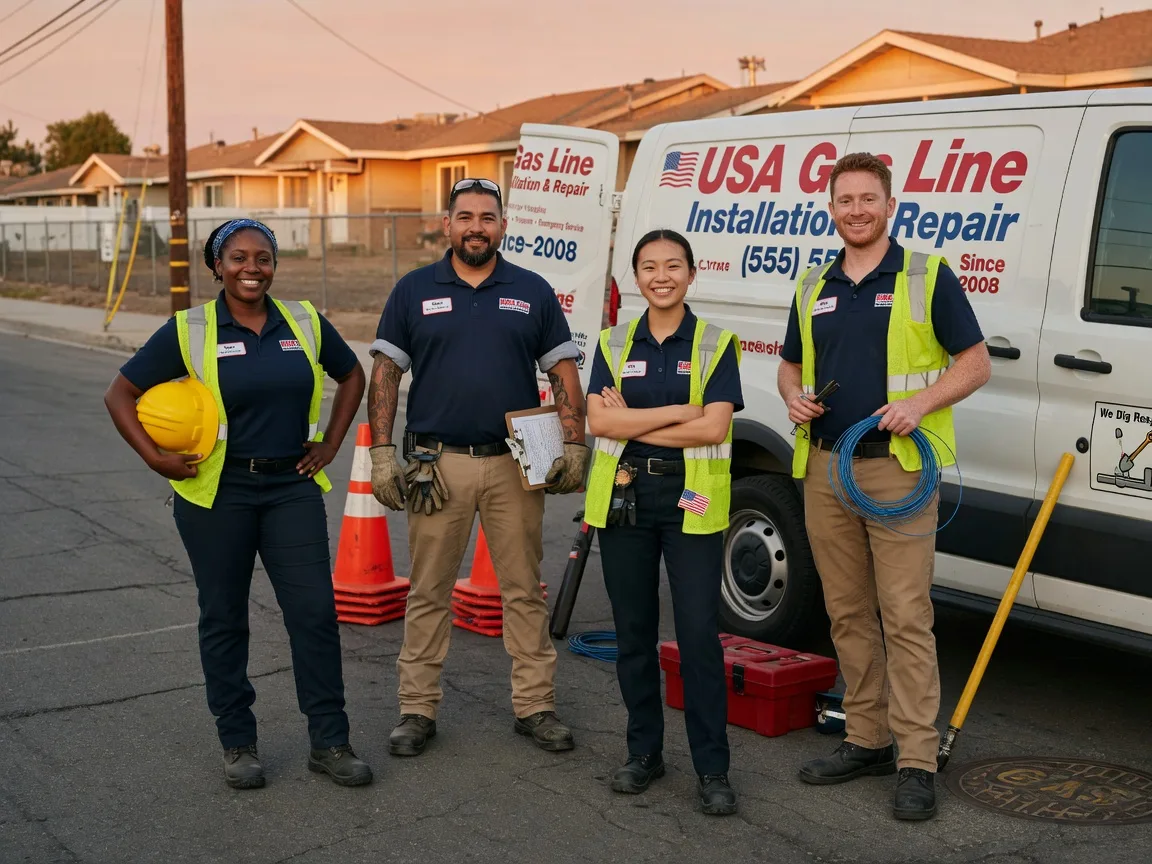 Gas Line Installation company in Melfa, VA